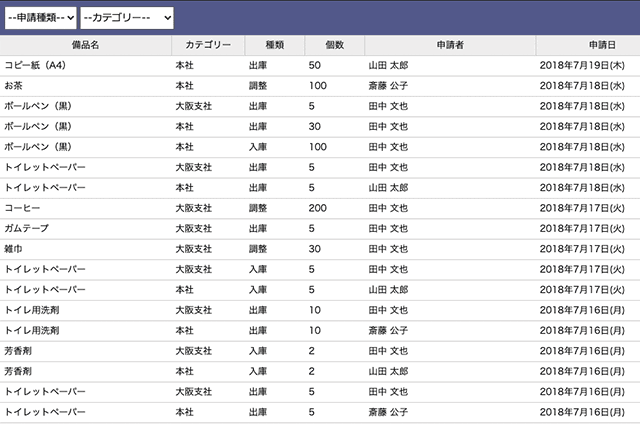 フリーアドレスの座席予約イメージ